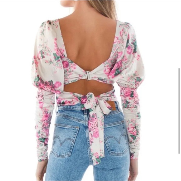 PALAIS FLORAL TOP for love and lemons - Picture 3 of 3